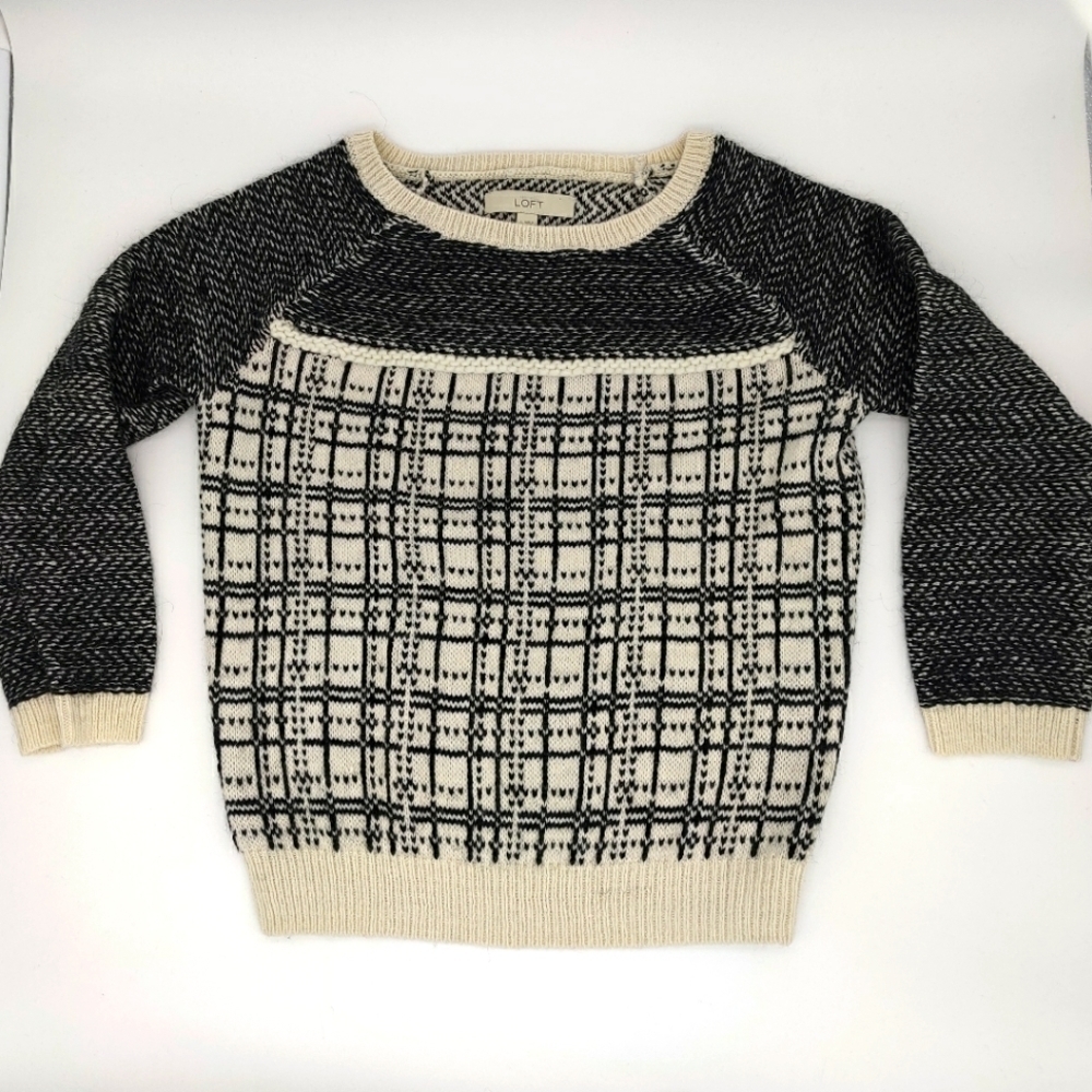 Ann Taylor Loft Alpaca and Wool Sweater S